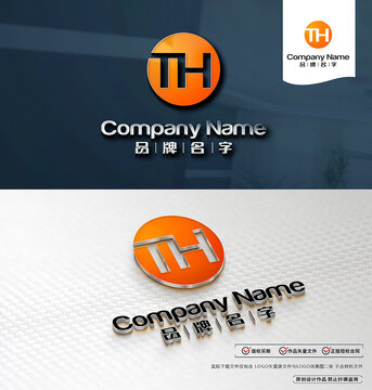 THLOGO標(biāo)志設(shè)計