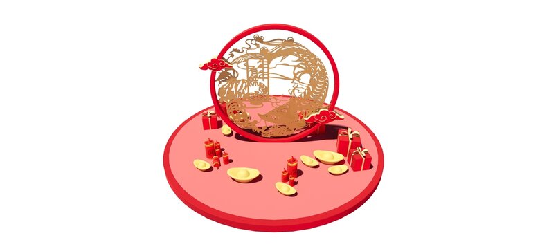展臺(tái)春節(jié)