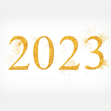 金色粒子春节新春2023