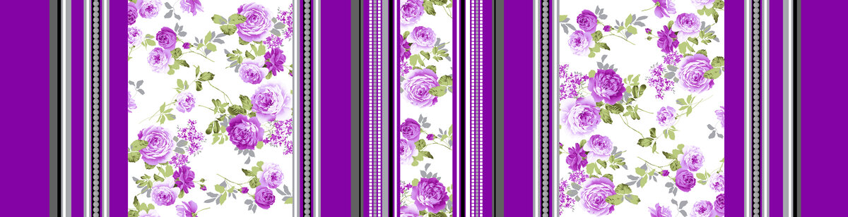 直条紫碎花