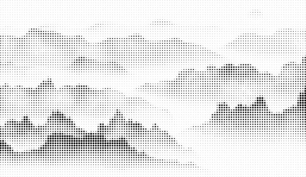 點狀山
