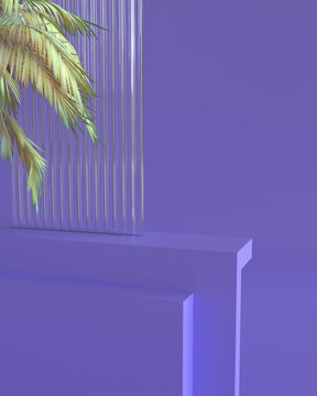3D場景電商產(chǎn)品展臺簡約背景