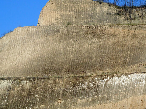 土墙纹理