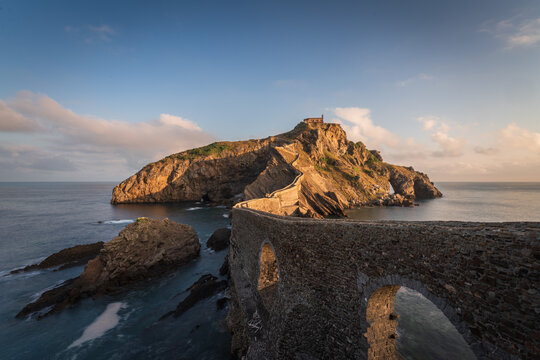 西班牙龙石岛日出