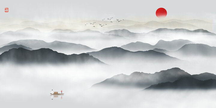 山水畫