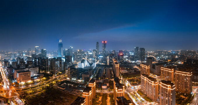 宁波东部新城夜景