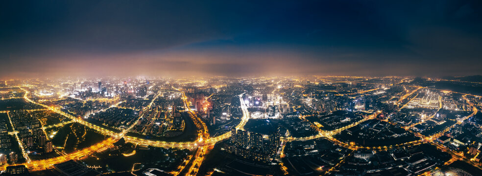 宁波东部新城夜景