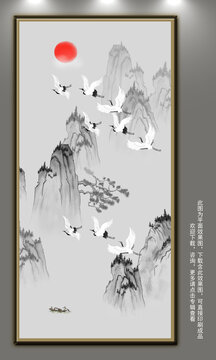 新中式山水畫(huà)