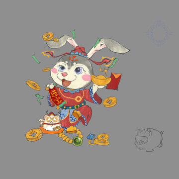 財神兔