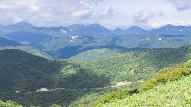 广东第一峰高山云海