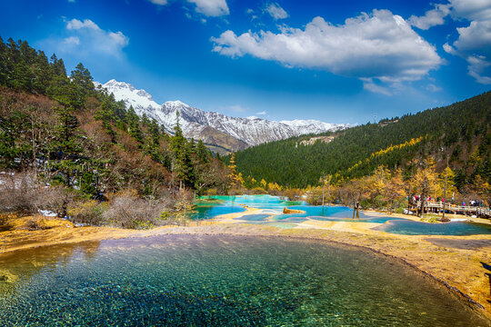 黄龙秋景