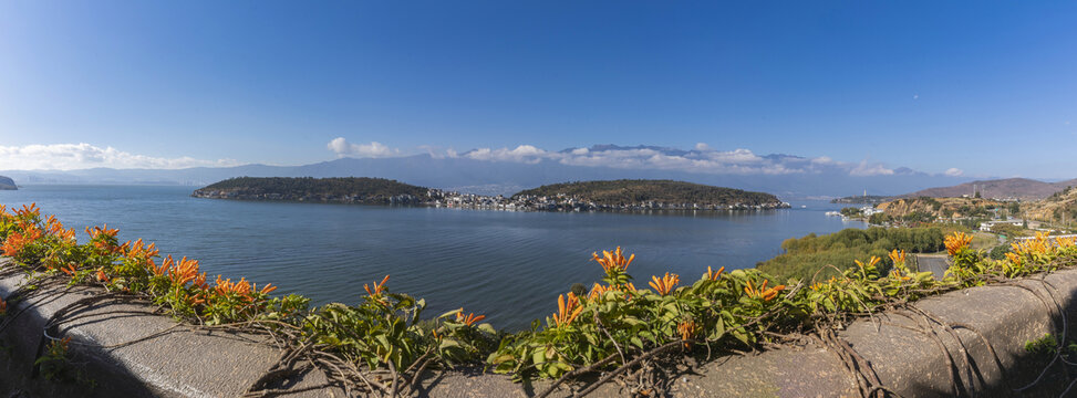 云南大理洱海自然风景