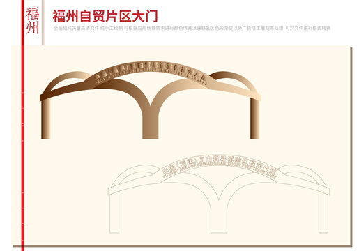 福州自貿(mào)片區(qū)大門