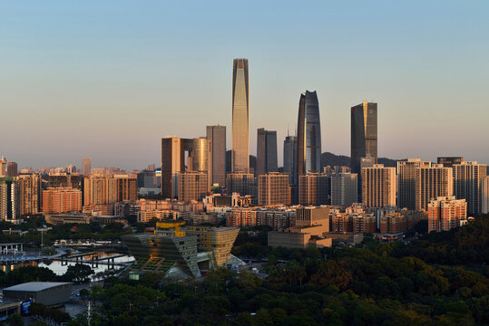東莞南城國貿(mào)中心城市建筑風(fēng)光