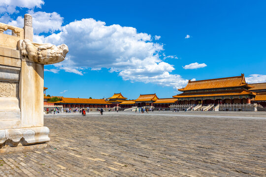 北京故宫太和门