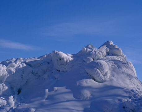 雪山雪景