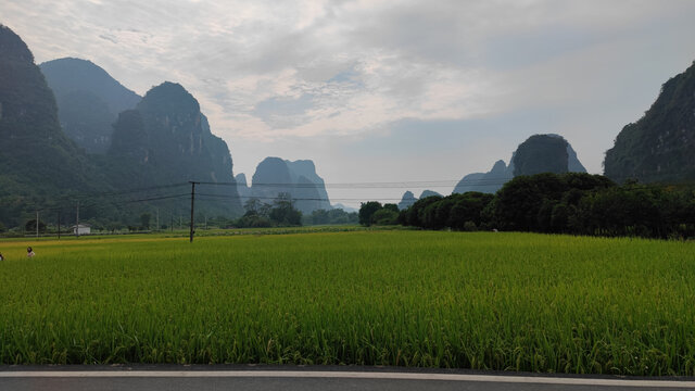 美丽的风景山水