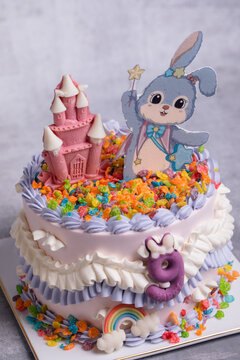 兔兔子蛋糕