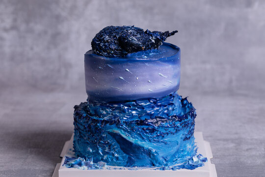 3D鲸鱼蛋糕