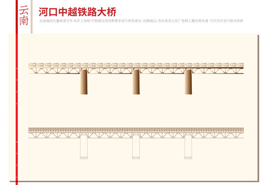 河口中越铁路大桥