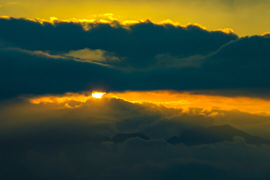 夕阳天空