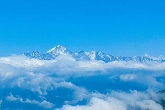 九顶山风光