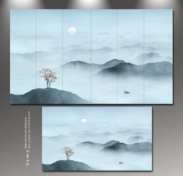 新中式山水畫(huà)