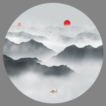 山水