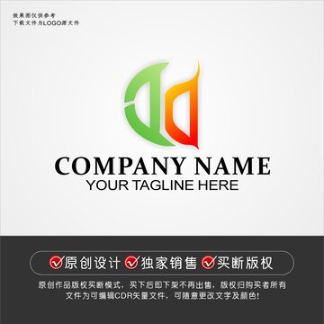 DH標志DH字母logo