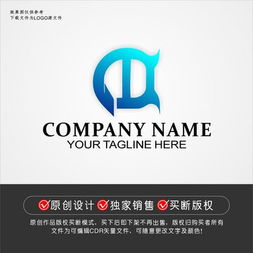 DH標志DH字母logo