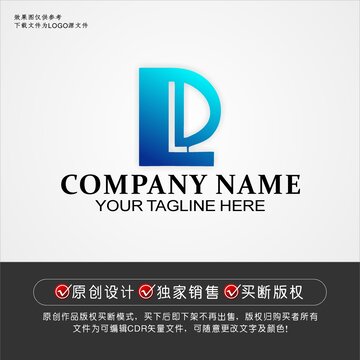 DL标志DL字母logo