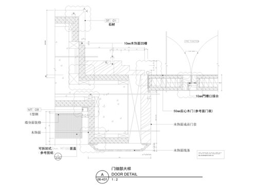 门细部大样