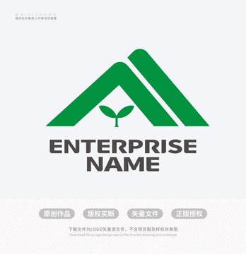 FA字母书屋图书LOGO标志