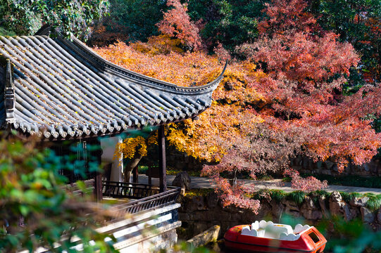 虞山秋景