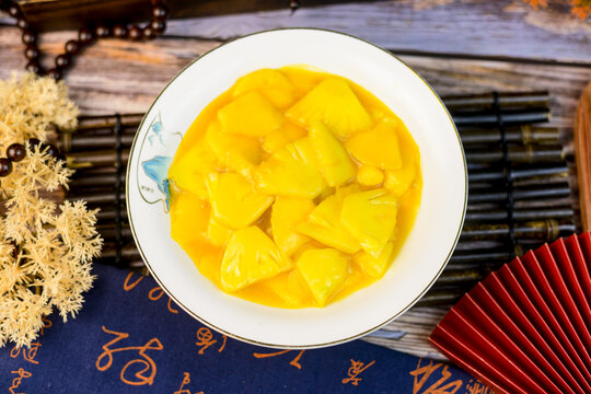 菠蘿炒芒果