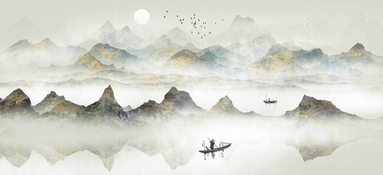 國(guó)風(fēng)水墨畫(huà)