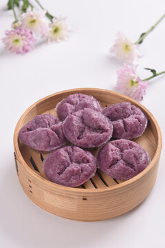 雜糧紫薯包