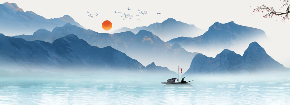 創(chuàng)意水墨中國風(fēng)海報(bào)