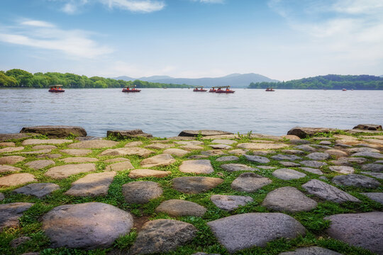 西湖山水风景