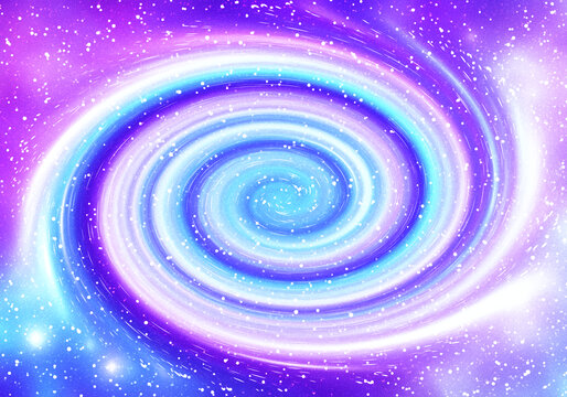 高清唯美漩渦星空