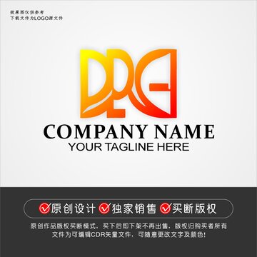 DG标志DG字母logo