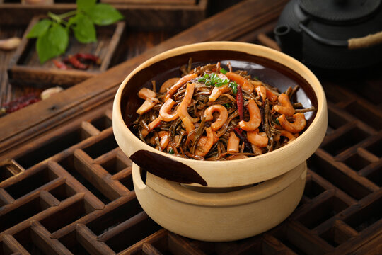 干豆角魷魚