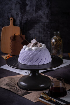 香芋紫薯蛋糕