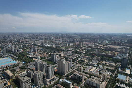 宁夏银川城市风光