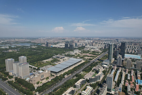 宁夏银川城市风光