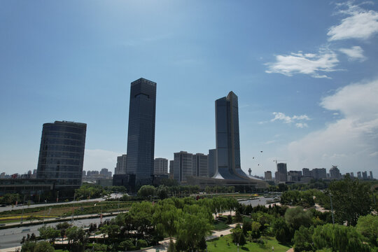 宁夏银川城市风光