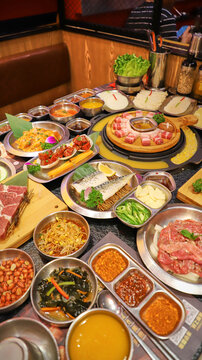 韩国烤肉大餐
