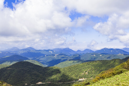 广东第一峰高山云海