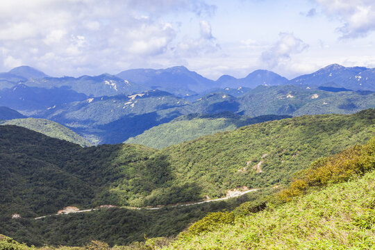 广东第一峰高山云海