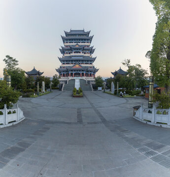 云南保山城市风景